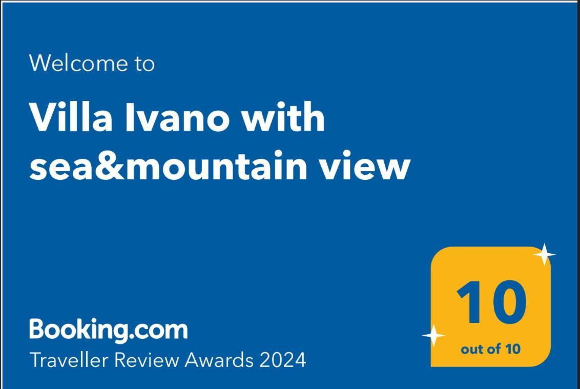 Villa Ivano With Sea&Mountain View Kaštel Stari Exteriör bild